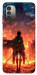 Чохол Attack on titan eren для Nokia G11