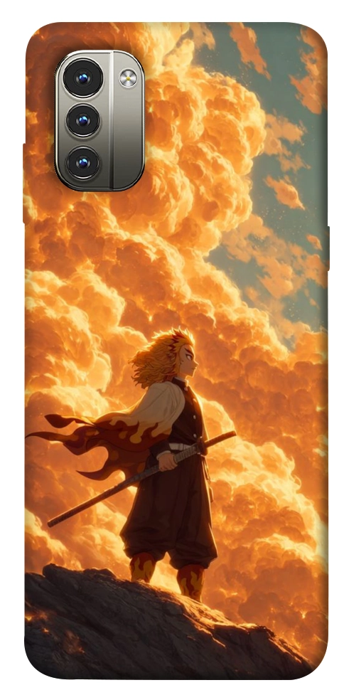 Чохол Demon slayer kyojuro для Nokia G11