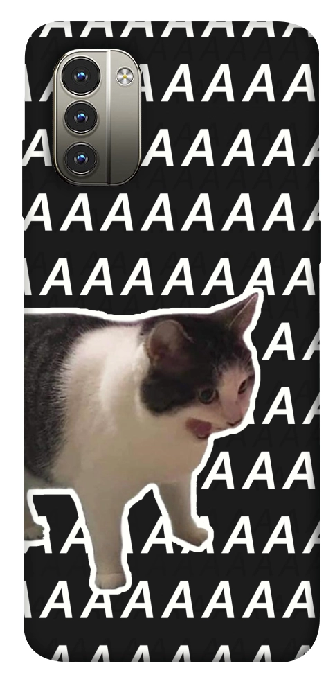 Чохол Сat screaming для Nokia G11