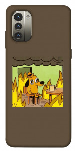 Чохол Dog in the fire для Nokia G11