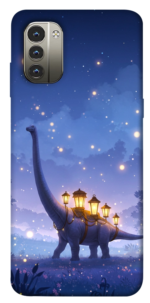 Чохол Lanterns dino для Nokia G11