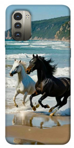 Чохол Beach Horses для Nokia G11