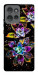 Чохол Flowers on black для Motorola Edge 50