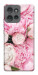 Чохол Pink peonies для Motorola Edge 50