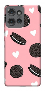 Чехол Печенье Opeo pink для Motorola Edge 50