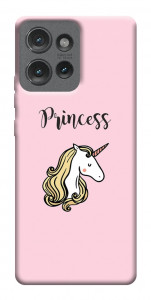 Чехол Princess unicorn для Motorola Edge 50