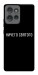 Чохол Нічого святого black для Motorola Edge 50