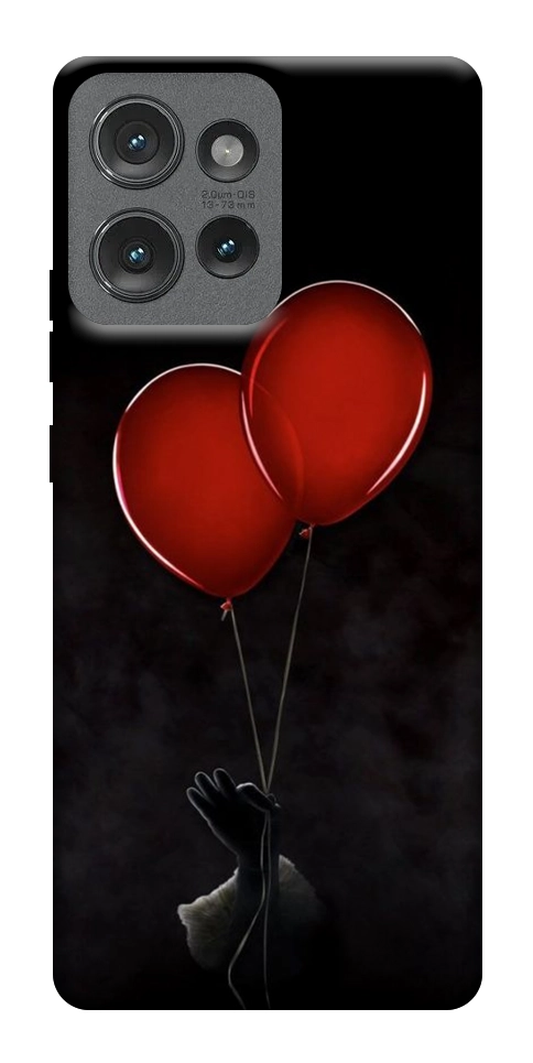 Чохол Червоні кулі для Motorola Edge 50