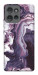 Чохол Червоний мармур для Motorola Edge 50