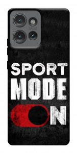 Чехол Sport mode on для Motorola Edge 50