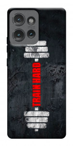 Чехол Train hard для Motorola Edge 50
