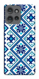 Чехол Синя вишиванка для Motorola Edge 50