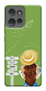 Чехол Travel girl для Motorola Edge 50