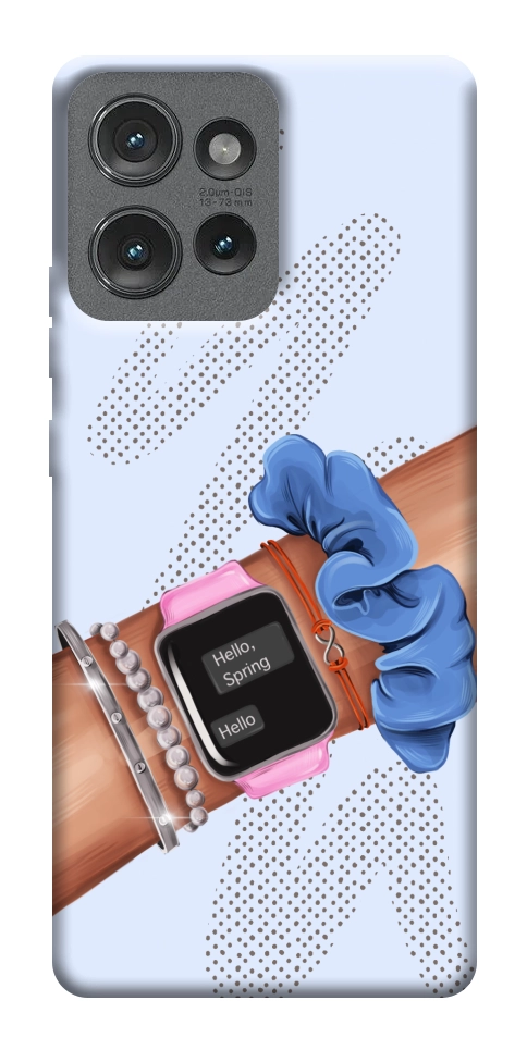 Чехол Hello spring для Motorola Edge 50