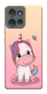 Чехол Сute unicorn для Motorola Edge 50