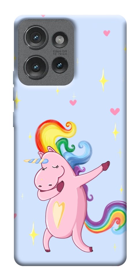Чехол Unicorn party для Motorola Edge 50