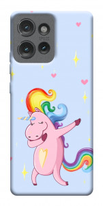 Чехол Unicorn party для Motorola Edge 50