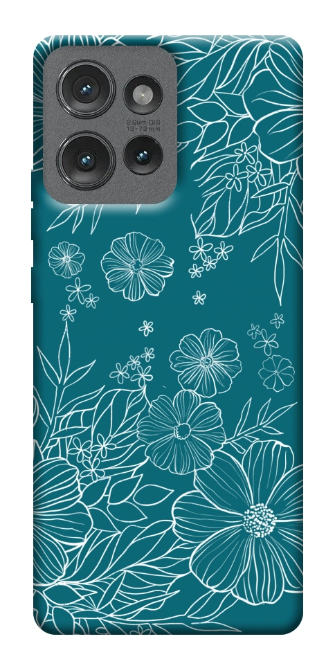 Чехол Botanical illustration для Motorola Edge 50