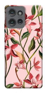 Чехол Floral motifs для Motorola Edge 50