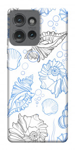 Чехол Морские ракушки для Motorola Edge 50