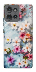 Чехол Floating flowers для Motorola Edge 50