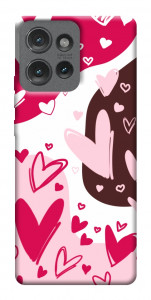 Чехол Hearts mood для Motorola Edge 50