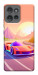 Чехол Машинка на закате для Motorola Edge 50
