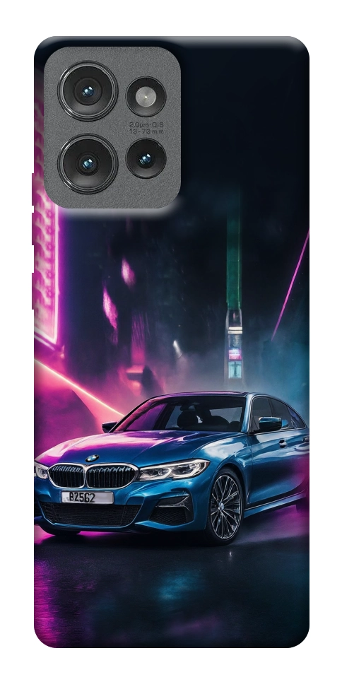 Чехол Неоновое BMW для Motorola Edge 50