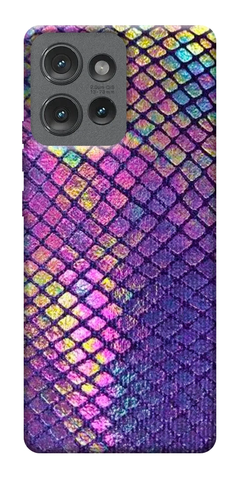 Чехол Neon snake skin для Motorola Edge 50