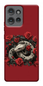 Чохол Roses snake для Motorola Edge 50