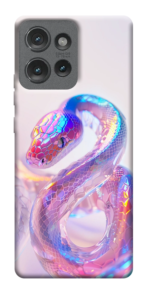 Чехол Holographic serpent для Motorola Edge 50