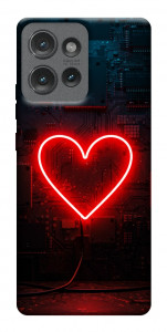Чохол Яскраве серце для Motorola Edge 50