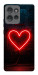 Чехол Яркое сердце для Motorola Edge 50