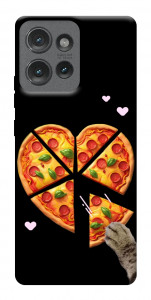Чехол Pizza Love Cat для Motorola Edge 50