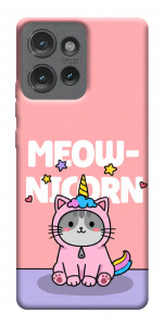 Чехол Cat unicorn для Motorola Edge 50