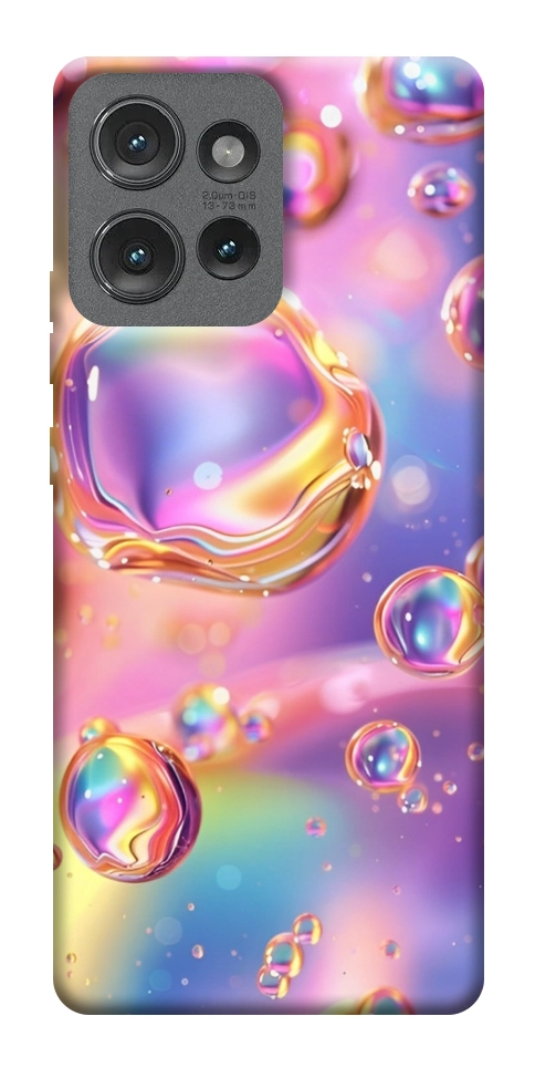Чехол Neon bubbles для Motorola Edge 50