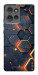 Чохол Burning hex pattern для Motorola Edge 50