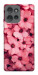 Чехол Pink flowers для Motorola Edge 50