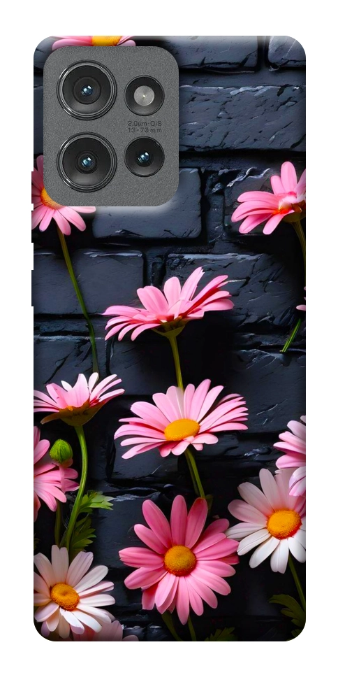 Чехол Розовый контраст для Motorola Edge 50