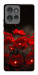 Чехол Burning flowers для Motorola Edge 50