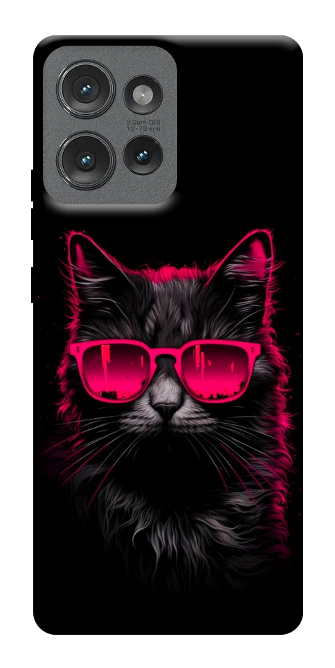 Чехол Cyberpunk cat для Motorola Edge 50