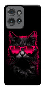 Чохол Cyberpunk cat для Motorola Edge 50