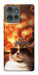 Чехол Cat explosion для Motorola Edge 50