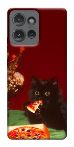 Чохол Pizza paws для Motorola Edge 50