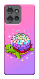 Чехол Disco turtle для Motorola Edge 50
