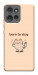 Чехол Born to slay для Motorola Edge 50