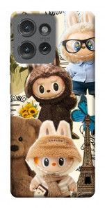 Чехол Labubu mood для Motorola Edge 50