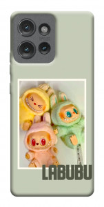 Чехол Trio labubu для Motorola Edge 50