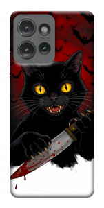 Чехол Horror lucky cat для Motorola Edge 50