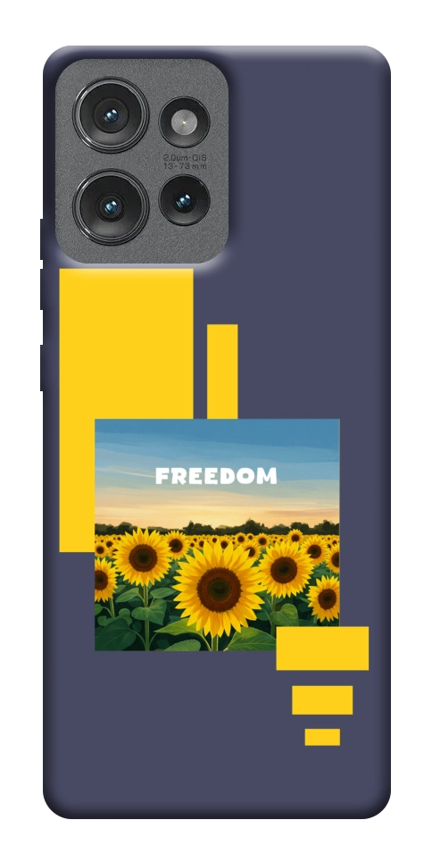 Чехол Квітуча свобода для Motorola Edge 50